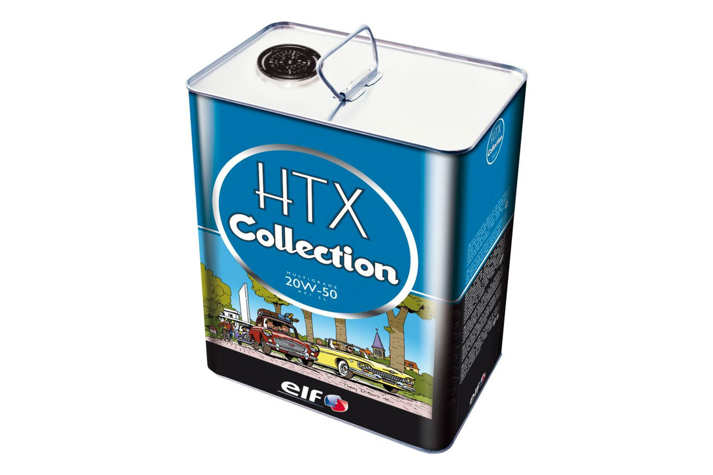 ELF HTX COLLECTION 20W-50 Total Elf HTX Retro Collection SAE 20w50